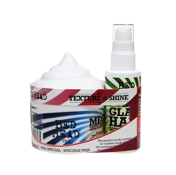 Tigi Bed Head Mega Whip  165,5g 105,5g Bed Head Mega Whip + 60ml Bed Head Glaze Haze (Tužidla na vlasy)