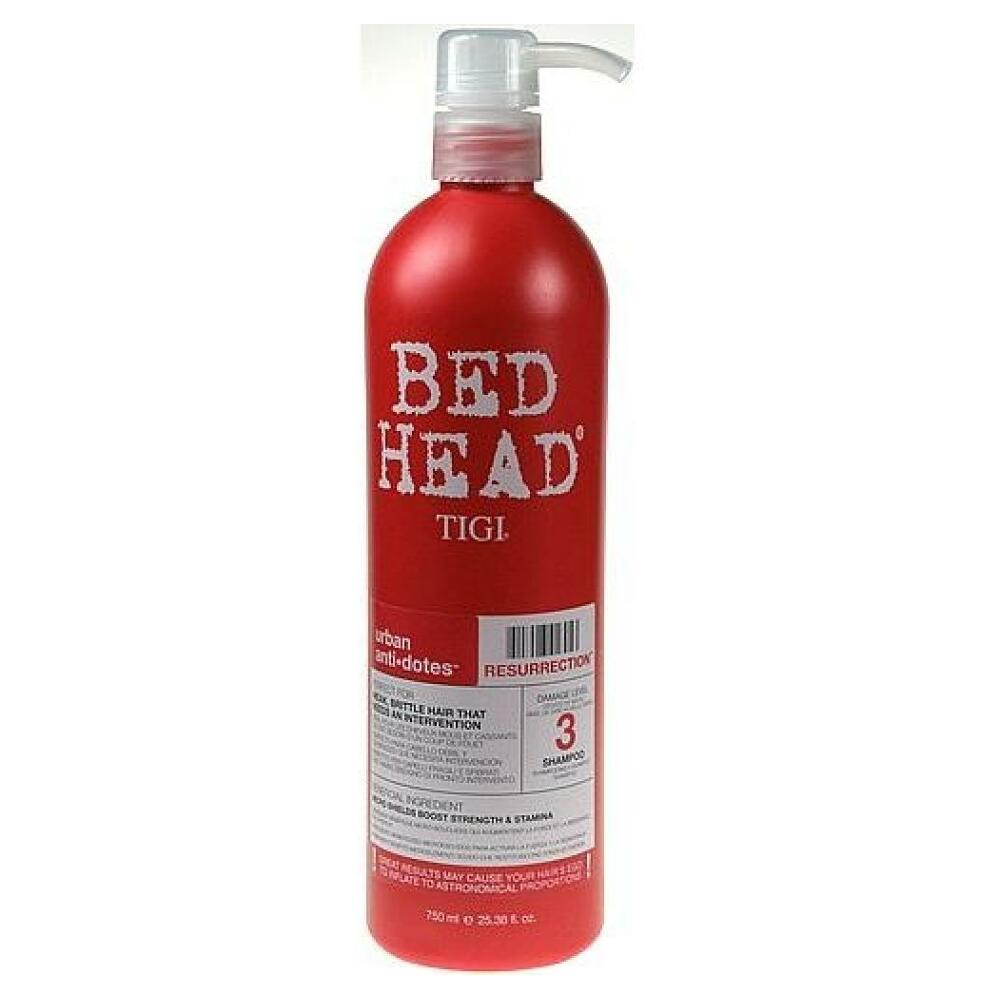 Tigi Bed Head Resurrection Shampoo 750ml Šampon pro velmi oslabené vlasy