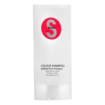 Tigi S Factor Colour Shampoo  250ml Šampon bez sulfátů pro barvené vlasy (Šampony)