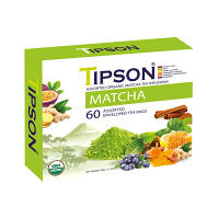 TIPSON Matcha Assorted zelené čaje 60 sáčků BIO