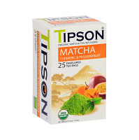 TIPSON Matcha Turmeric & Passion Fruit 25 sáčků BIO