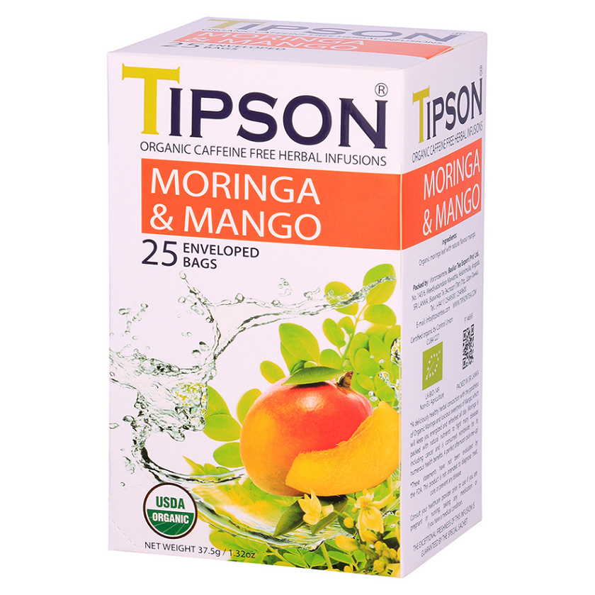 Levně TIPSON Moringa & Mango 25 sáčků BIO