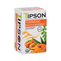TIPSON Turmeric Peach & Moringa 25 sáčků BIO