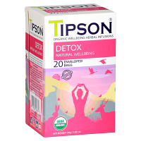 TIPSON Bylinný čaj pro wellness životní styl BIO 20 sáčků