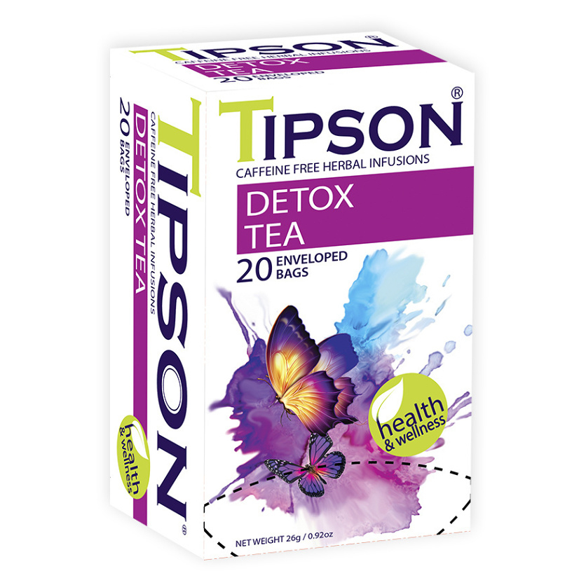 Levně TIPSON Bylinný čaj Wellness detox 20 sáčků