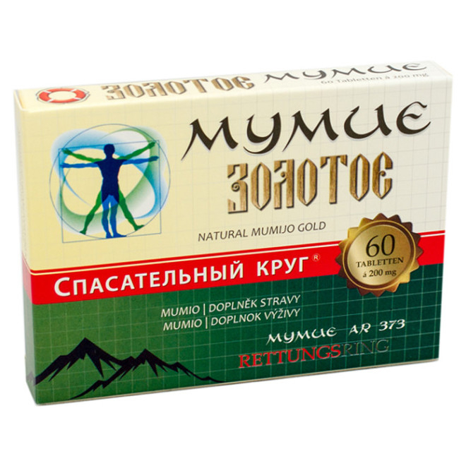 E-shop TML Mumio zlaté 200 mg 60 tablet