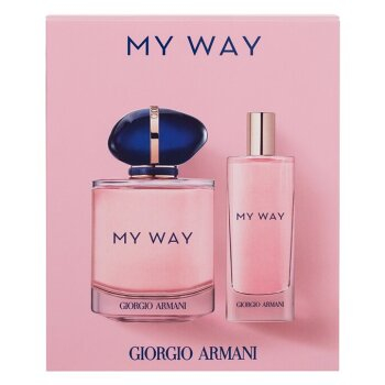 GIORGIO ARMANI My Way Edp 90 ml + Edp 15 ml Dárkové balení (Kosmetické balíčky)
