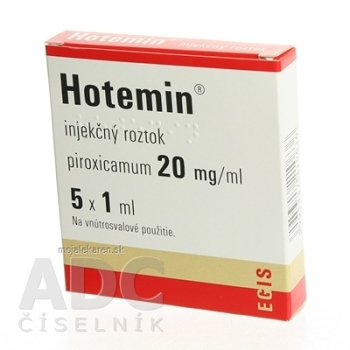 HOTEMIN INJ 5X1ML/20MG