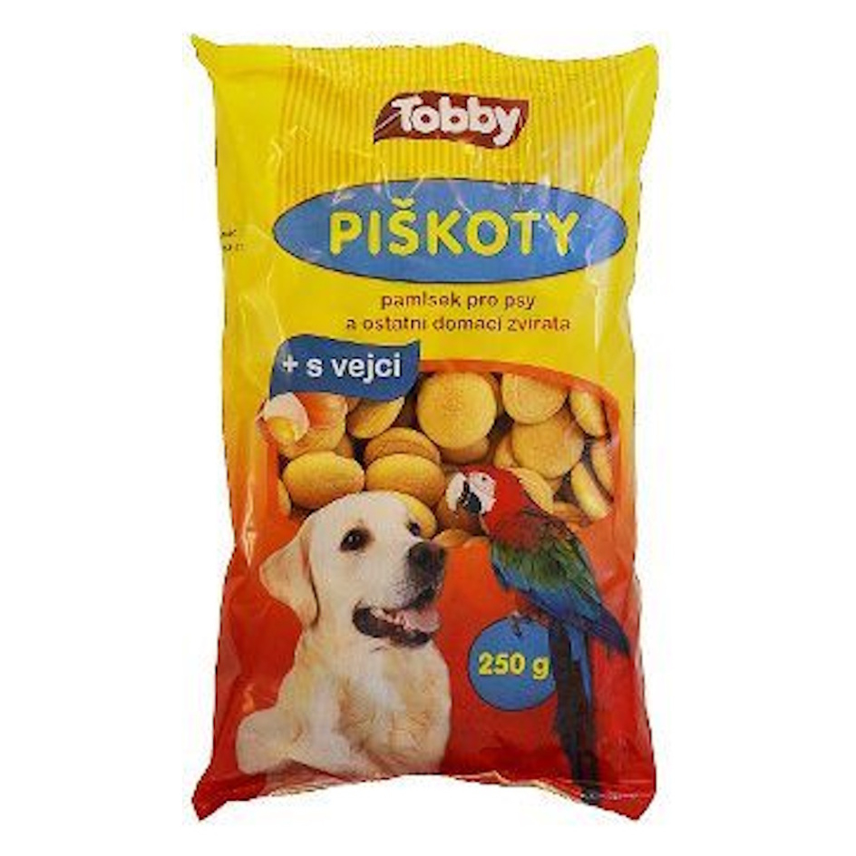 Levně TOBBY Piškoty pro psy 250 g