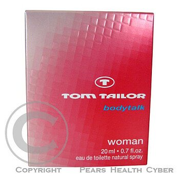 Tom Tailor Bodytalk Woman - toaletní voda s rozprašovačem 20 ml