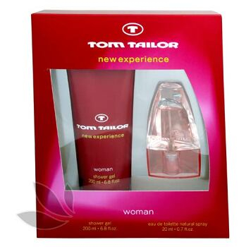 Tom Tailor New Experience Woman - toaletní voda s rozprašovačem 20 ml + sprchový gel 200 ml