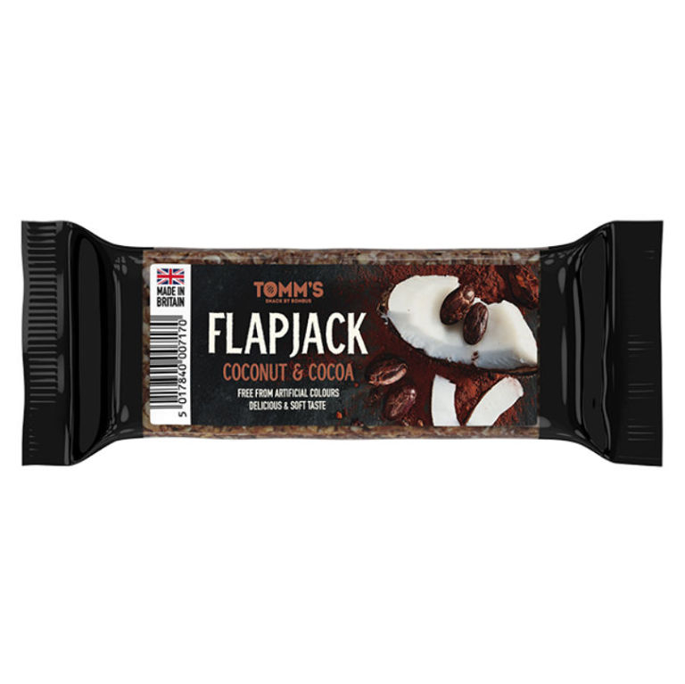 E-shop TOMMS Flapjack ovesná tyčinka kokos a kakao 100 g