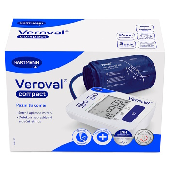 VEROVAL Compact pažní tlakoměr digitální (Tlakoměry pažní) - Pažní