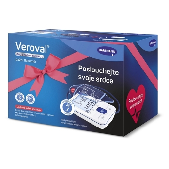 VEROVAL Duo control tonometr dárkové balení (Tlakoměry (tonometry)) - Pažní