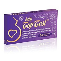TOP TEST Baby těhotenský test těhotenský test 2 kusy