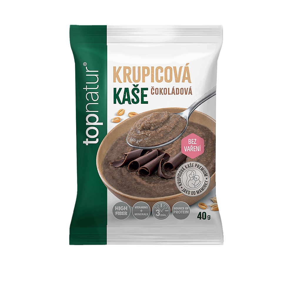 TOPNATUR Krupicová kaše čokoláda 40 g
