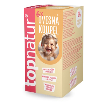 TOPNATUR Ovesná koupel pro děti 6x25 g (Pěny a potřeby do koupele)