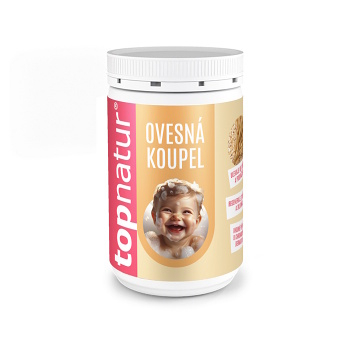 TOPNATUR Ovesná koupel pro děti v dóze 350 g (Pěny a potřeby do koupele)