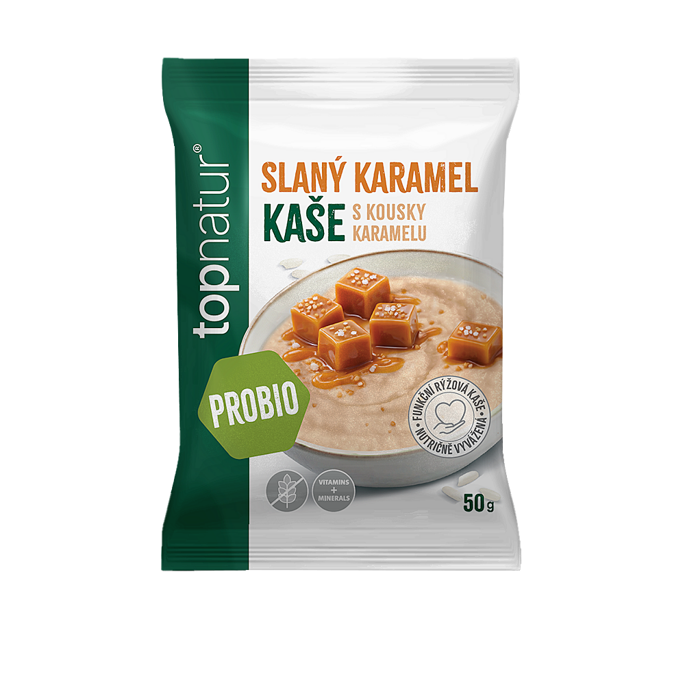 TOPNATUR Probio kaše slaný karamel 50 g