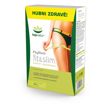 TOPNATUR Psyllium fit&slim 200 g (Vláknina, psyllium)