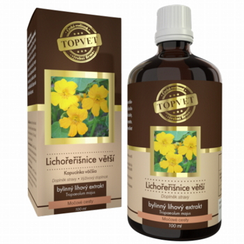 TOPVET Lichořeřišnice 100 ml (Močové cesty) - Přírodní