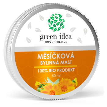 GREEN IDEA Měsíčková mast 50 ml (Tělové masti)