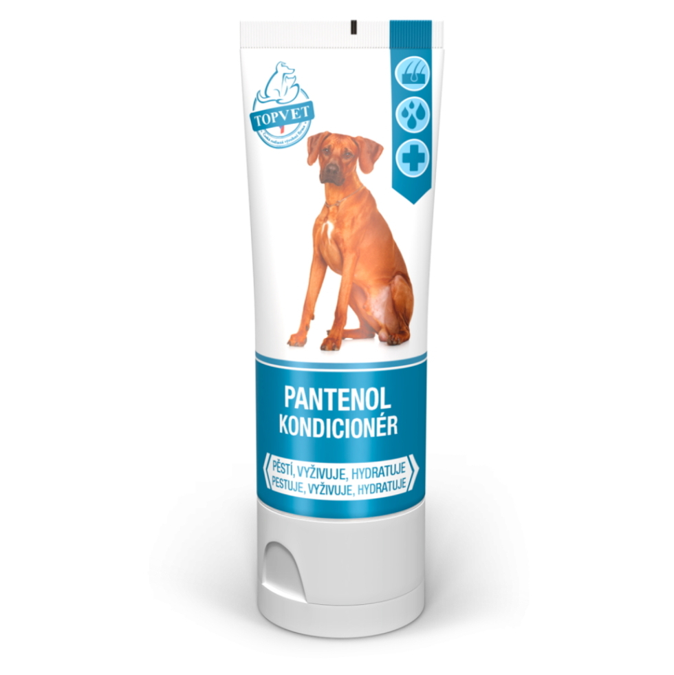 TOPVET Pantenol kondicionér pro psy 200 ml