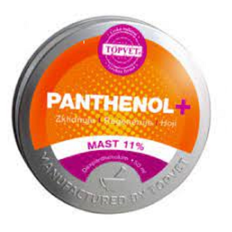 Levně TOPVET Panthenol+ Mast 11% 50 ml