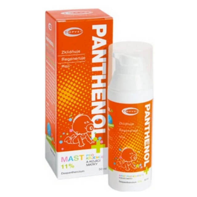 E-shop TOPVET Panthenol + Mast pro kojence a matky 50 ml