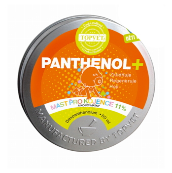 TOPVET Panthenol + Mast pro kojence a matky 50 ml (Dětské krémy)