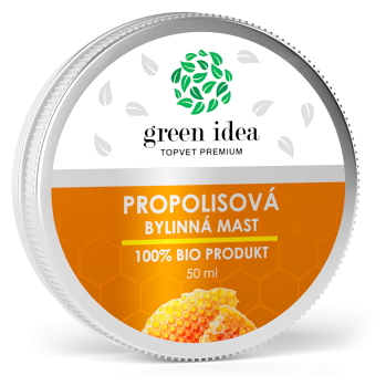 GREEN IDEA Propolisová mast 50 ml (Tělové masti)