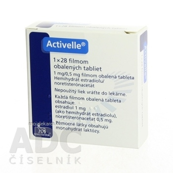 ACTIVELLE  1X28 Potahované tablety