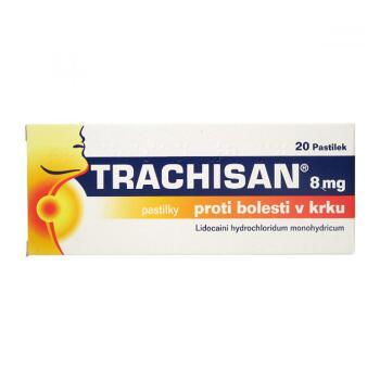 TRACHISAN Proti bolesti v krku 8 mg 20 pastilek