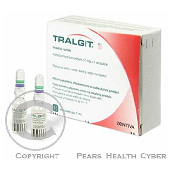 TRALGIT 50 INJ  100X1ML/50MG Injekční roztok