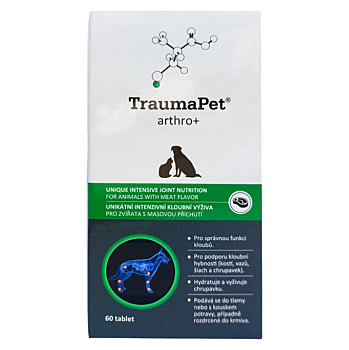 TRAUMAPET Arthro+ 60 tablet (Veterinární doplňky stravy na klouby) - Vyživující