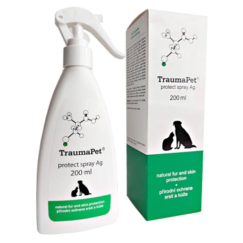 TRAUMAPET Protect spray Ag 200 ml (Péče o tlapky a kůži) - Ochranný