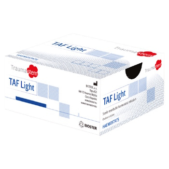 TRAUMASTEM TAF Light Vstřebatelná hemostatická síťka 1.5 x 5 cm 10 ks (Krytí a hojení ran)