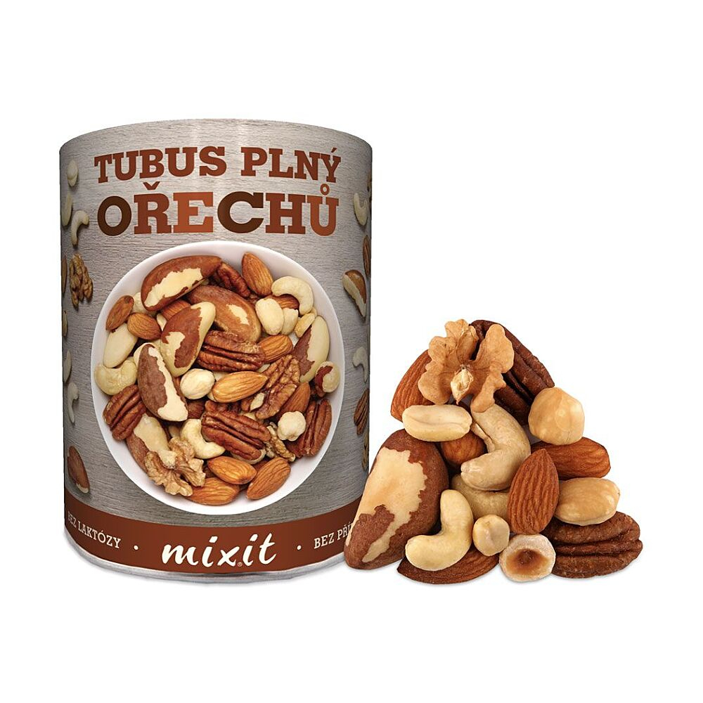 MIXIT Tubus plný ořechů 350 g