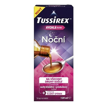 TUSSIREX Noční sirup 120 ml