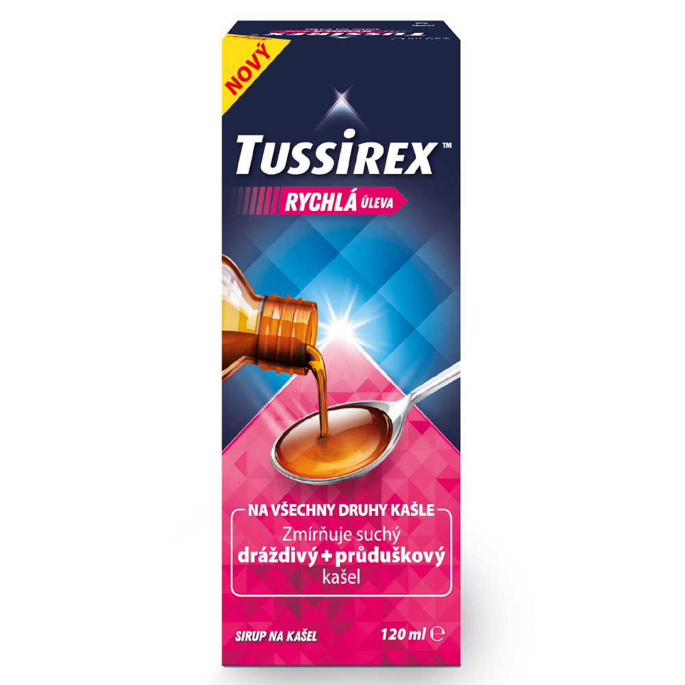 E-shop TUSSIREX Sirup na kašel 120 ml