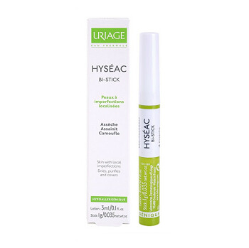URIAGE Hyséac Bi-Stick Tyčinka na kožní nedokonalosti Hyséac Bi-Stick 3 ml