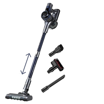 CONCEPT VP6040 Tyčový vysavač 22.2 V (Tyčové vysavače) - Bezsáčkové, Elektrické, Sací, Dobíjecí, Svítící, Více režimů čištění