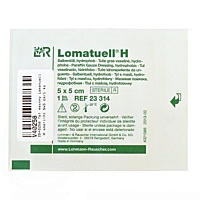 Tyl mastný Lomatuell H sterilní 5x5 cm/1 ks