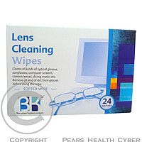 Ubrousky vlhčené Bad Kat Lens Cleaning wipes 24ks