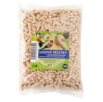 UGF lojové peletky s moučným červem 500 g (Venkovní ptactvo)