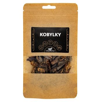 UGF sušené kobylky 20 g (Krmivo pro ptáky)