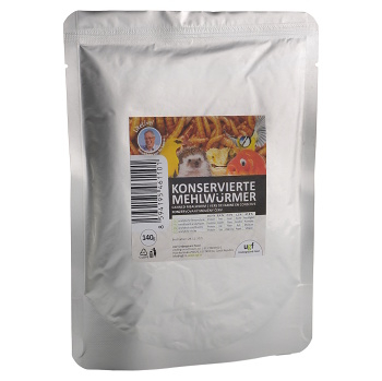 UGF sušený moučný červ kapsa 140 g (Venkovní ptactvo)