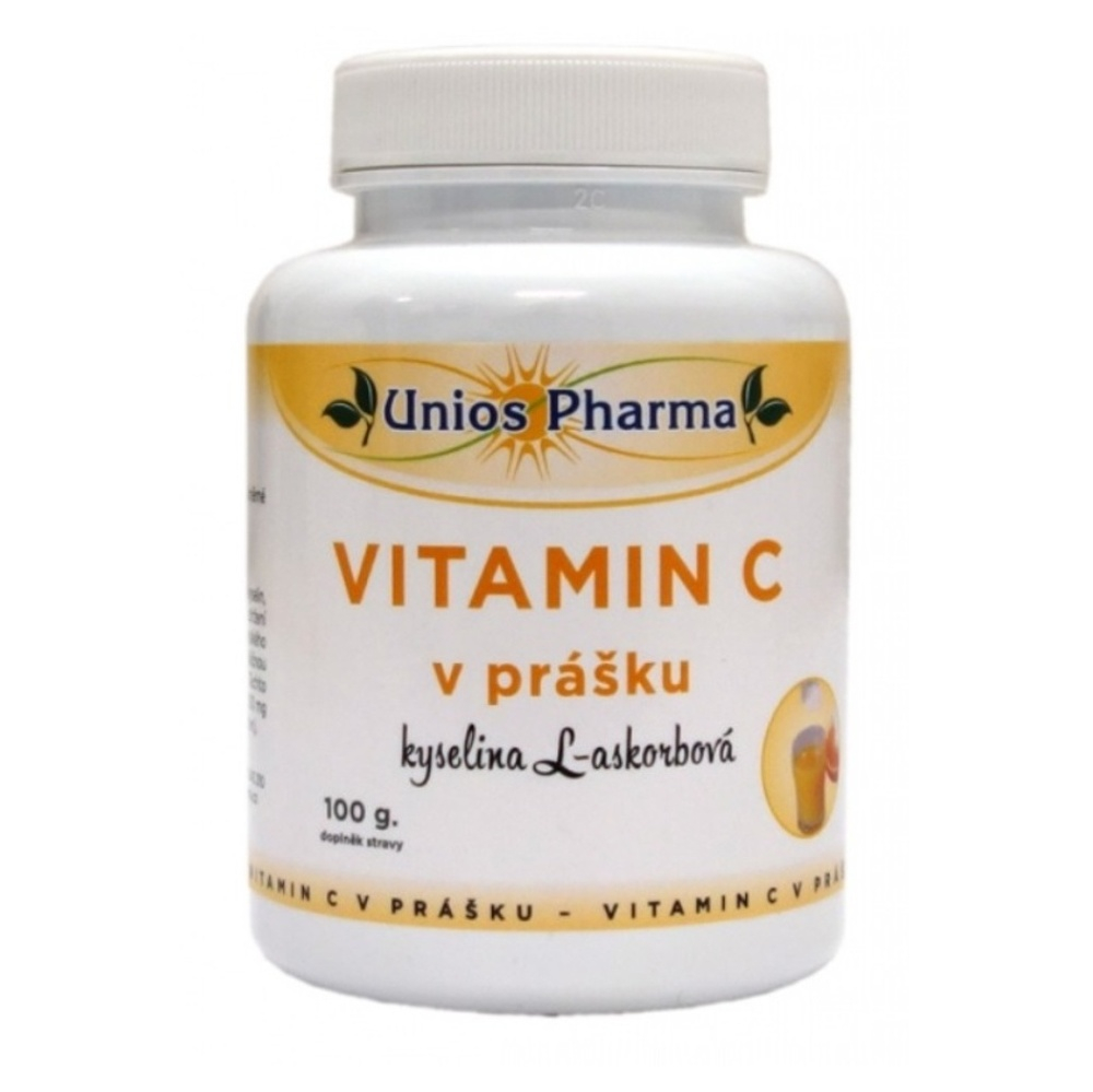 Levně UNIOSPHARMA Vitamin C v prášku 100 g
