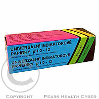 Univerzální indikátorové papírky pH 0-12