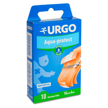 URGO Aqua protect omyvatelná náplast 10 cm x 6 cm 10 ks